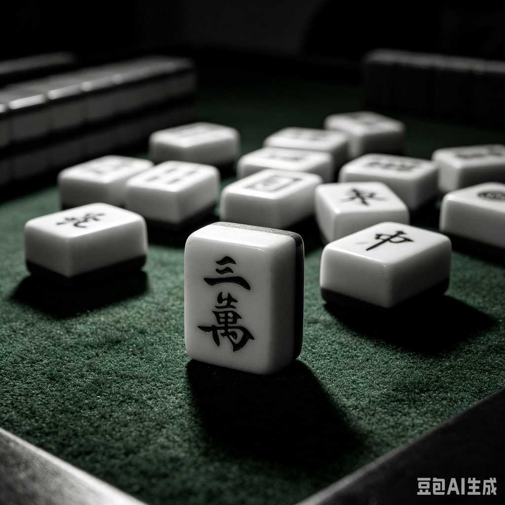 solid wood mahjong tiles