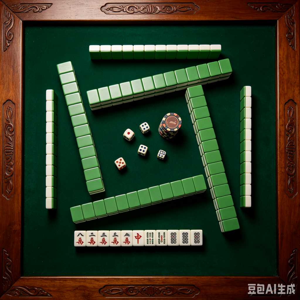 small portable mahjong set