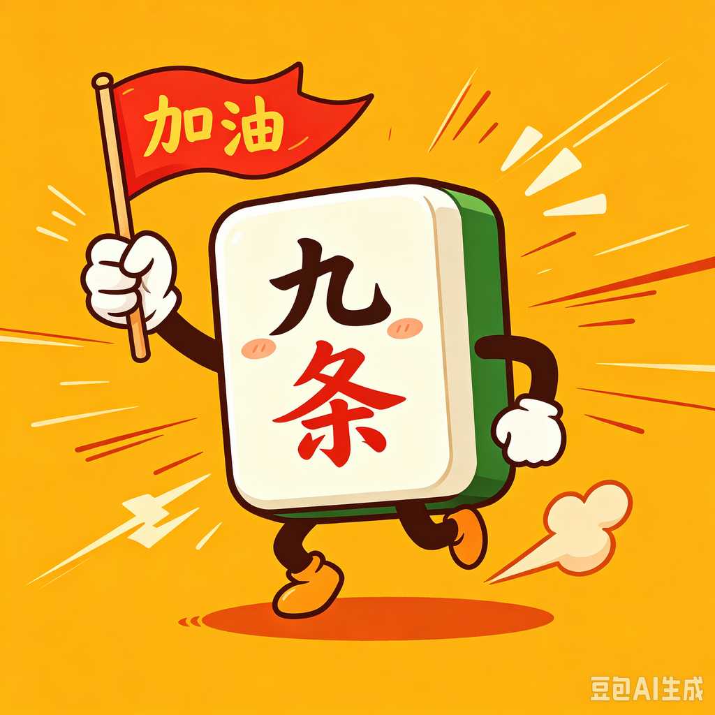 thickened mahjong tiles