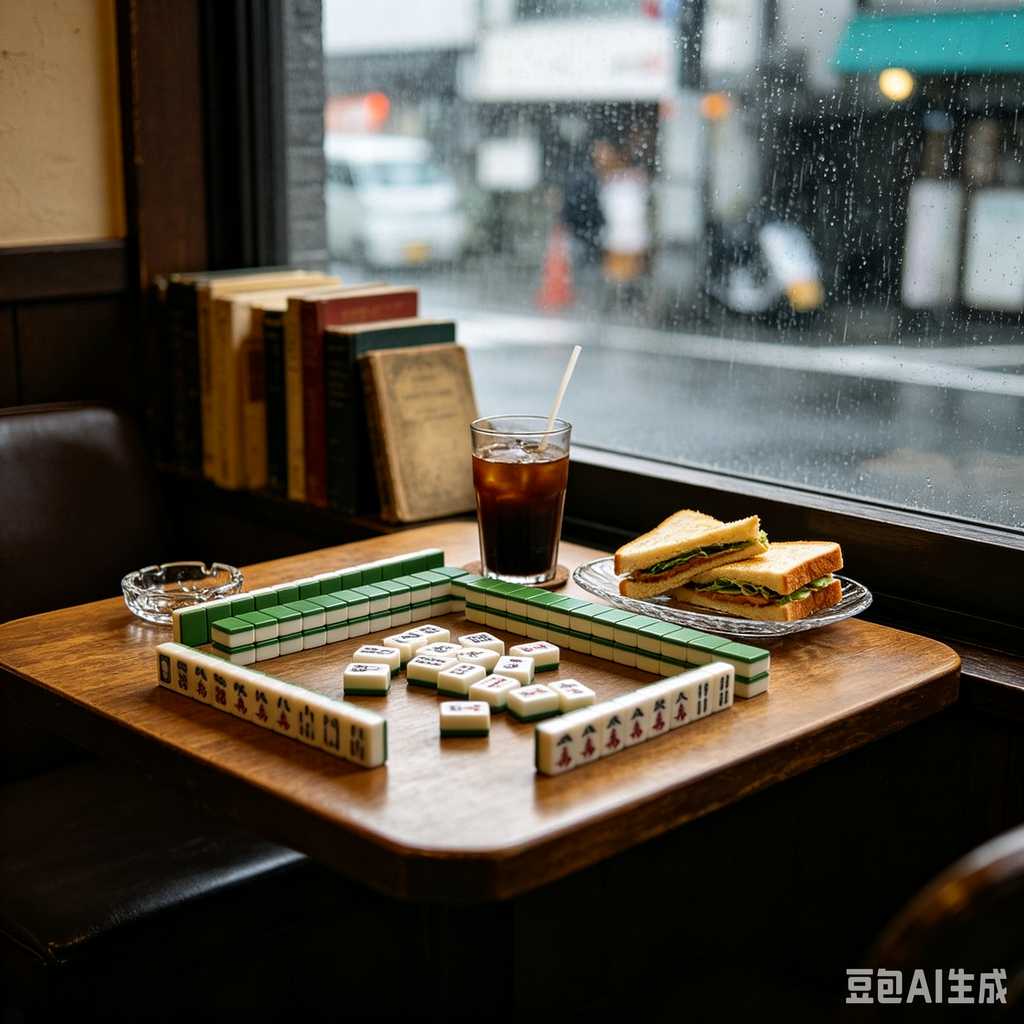 board game night mahjong set