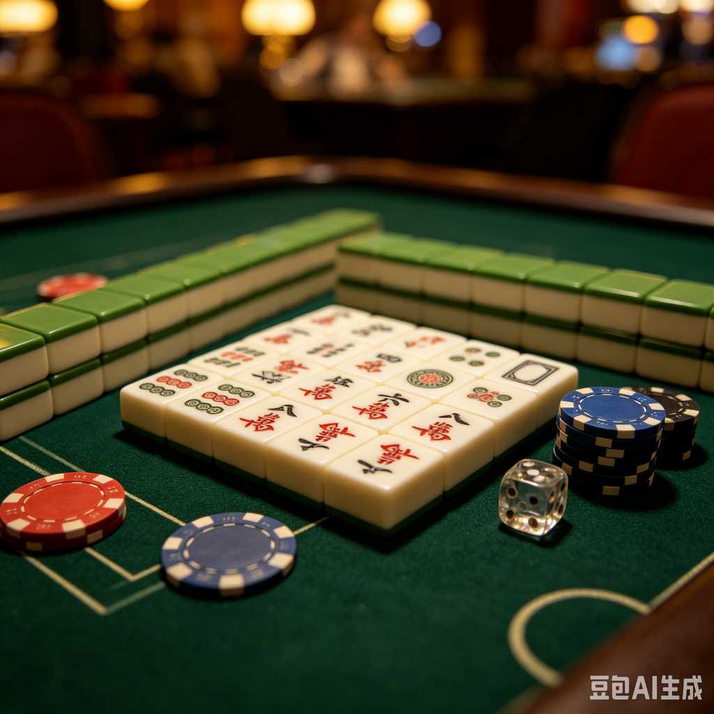 small mahjong mat portable